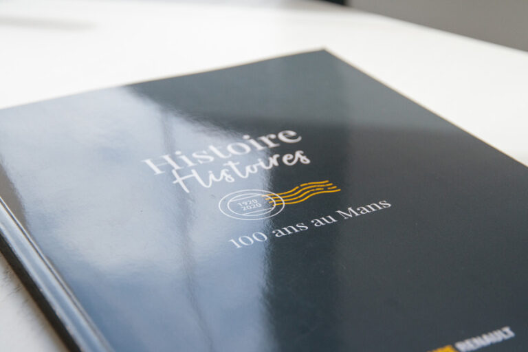 Livre-entreprise-Livre-Anniversaire-Renault-Le Mans